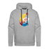 Men’s Premium Hoodie - heather grey